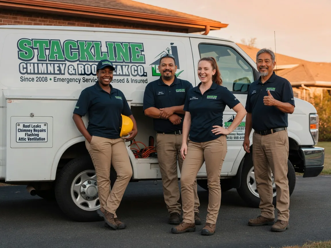 Chimney flashing repair company in Manorville, NY